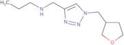 N-[[1-(Oxolan-3-ylmethyl)triazol-4-yl]methyl]propan-1-amine