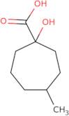 1-Hydroxy-4-methylcycloheptane-1-carboxylic acid