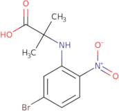 2-[(5-Bromo-2-nitrophenyl)amino]-2-methylpropanoic acid