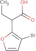 2-(3-Bromofuran-2-yl)butanoic acid