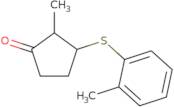 2-Methyl-3-(2-methylphenyl)sulfanylcyclopentan-1-one