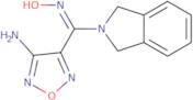 (4-Amino-1,2,5-oxadiazol-3-yl)(1,3-dihydro-2H-isoindol-2-yl)-methanone oxime