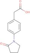 2-[4-(2-Oxopyrrolidin-1-yl)phenyl]acetic acid