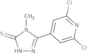 5-(2,6-Dichloropyridin-4-yl)-4-methyl-4H-1,2,4-triazole-3-thiol