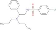 4-Chloro-N-[2-(dipropylamino)-2-phenylethyl]benzene-1-sulfonamide