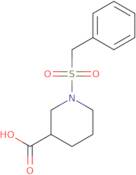 1-Phenylmethanesulfonylpiperidine-3-carboxylic acid