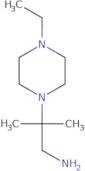 2-(4-Ethylpiperazin-1-yl)-2-methylpropan-1-amine