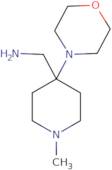 [1-Methyl-4-(morpholin-4-yl)piperidin-4-yl]methanamine