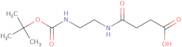 N-(2-Boc-amino-ethyl)-succinamic acid