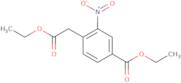 4-Ethoxycarbonylmethyl-3-nitro-benzoic acid ethyl ester