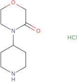 4-(Piperidin-4-yl)morpholin-3-one hydrochloride