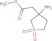 Methyl 2-(3-amino-1,1-dioxothiolan-3-yl)acetate