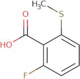 2-Fluoro-6-(methylsulfanyl)benzoic acid