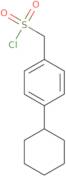 (4-Cyclohexylphenyl)methanesulfonyl chloride