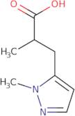 2-Methyl-3-(1-methyl-1H-pyrazol-5-yl)propanoic acid