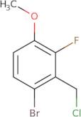 1-Bromo-2-(chloromethyl)-3-fluoro-4-methoxybenzene