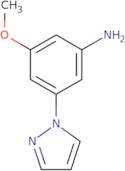 3-Methoxy-5-(1H-pyrazol-1-yl)aniline