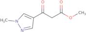 Methyl 3-(1-methyl-1H-pyrazol-4-yl)-3-oxopropanoate