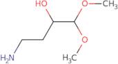 4-Amino-1,1-dimethoxybutan-2-ol