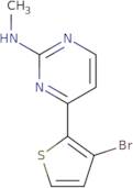 4-(3-Bromothiophen-2-yl)-N-methylpyrimidin-2-amine