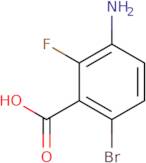 3-Amino-6-bromo-2-fluorobenzoic acid