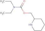 Piperidin-2-ylmethyl N,N-diethylcarbamate