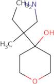 4-(1-Amino-2-methylbutan-2-yl)oxan-4-ol