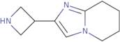 3-{5H,6H,7H,8H-Imidazo[1,2-a]pyridin-2-yl}azetidine