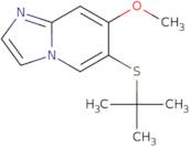 6-(tert-Butylthio)-7-methoxyimidazo[1,2-a]pyridine