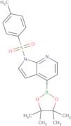 1-[(4-Methylphenyl)sulfonyl]-4-(4,4,5,5-tetramethyl-1,3,2-dioxaborolan-2-yl)-1H-pyrrolo[2,3-b]pyridine