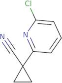 1-(6-Chloropyridin-2-yl)cyclopropane-1-carbonitrile