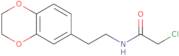 2-Chloro-N-[2-(2,3-dihydro-1,4-benzodioxin-6-yl)ethyl]acetamide