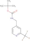 tert-Butyl ((2-(trifluoromethyl)pyridin-4-yl)methyl)carbamate