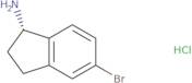 (S)-5-Bromo-2,3-dihydro-1H-inden-1-amine hydrochloride