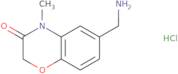 6-(aminomethyl)-4-methyl-2h-benzo[b][1,4]oxazin-3(4h)-one hcl