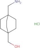 (4-(Aminomethyl)bicyclo[2.2.2]octan-1-yl)methanol hydrochloride