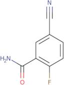 5-Cyano-2-fluorobenzamide