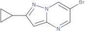 6-Bromo-2-cyclopropylpyrazolo[1,5-a]pyrimidine