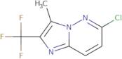 6-Chloro-3-methyl-2-(trifluoromethyl)imidazo[1,2-b]pyridazine