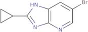 6-Bromo-2-cyclopropyl-3H-imidazo[4,5-b]pyridine