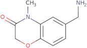 6-Aminomethyl-4-methyl-4H-benzo[1,4]oxazin-3-one