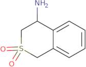 3,4-Dihydro-1H-S,S-di-oxo-isothiochromen-4-amine hydrochloride