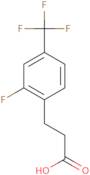 3-[2-Fluoro-4-(trifluoromethyl)phenyl]propionic acid