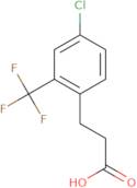 3-[4-Chloro-2-(trifluoromethyl)phenyl]propionic acid