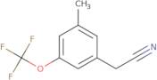 3-Methyl-5-(trifluoromethoxy)phenylacetonitrile