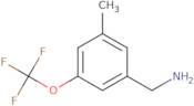 3-Methyl-5-(trifluoromethoxy)benzylamine