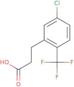 3-[5-Chloro-2-(trifluoromethyl)phenyl]propionic acid