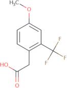 4-Methoxy-2-(trifluoromethyl)phenylacetic acid