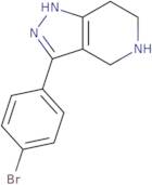 3-(4-Bromophenyl)-4,5,6,7-tetrahydro-2H-pyrazolo[4,3-c]pyridine