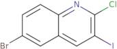 6-Bromo-2-chloro-3-iodoquinoline